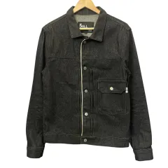 ヴィンテージ 生デニム カジュアル デニム ジャケット L