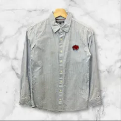 トミーヒルフィガー ストライプ 長袖 シャツ 152