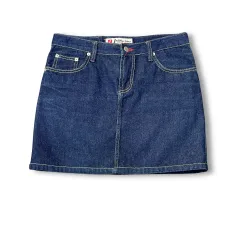 (30) ヴィンテージ インディゴデニム ミニスカート M