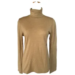 イザベルマラン タートルネックニット セーター 薄手 マスタード サイズ0