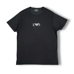 エンポリオ アルマーニ ブラック 半袖 Tシャツ XXL