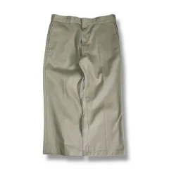 (36) ディッキーズ アイボリー コットン スラックス