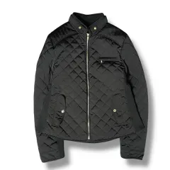 ZARA WOMAN ブラック キルティング ジャケット L