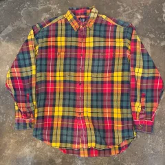 オールド ギャップ チェック シャツ