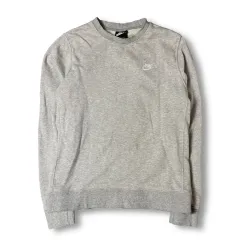 NIKE ナイキ 刺繍 ロゴ グレー スウェット S