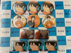 ハイキュー　山口忠　缶バッジ　休憩　50点セット ハイキュー!! 山口忠 缶バッジセット - メルカリ