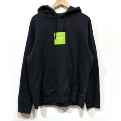HUF ハフ スウェット パーカー トップス  Lサイズ PF00573 ブラック メンズ ※中古 【津山店】