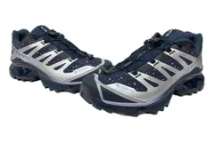 サロモン SALOMON × atmos 25年製 アトモス XT-4 OG GORE-TEX STAR COLLIDE トレッキング アウトドア ローカット シューズ 紺 銀 492733 メンズ靴 スニーカー ネイビー 27.5cm 104S-1124のサムネイル
