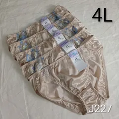 (J227)【4L5枚】レディースショーツ まとめ売り 3XL パンツ 下着