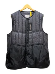 MONCLER (モンクレール) FRAGMENT DESIGN ダウンベスト G209U1A00010 2 ブラック メンズ/036