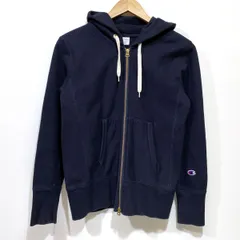 Champion チャンピオン ジップパーカー アウター Mサイズ C8-H105 ネイビー メンズ ※中古 【津山店】