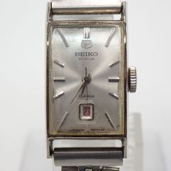 무료 배송 SEIKO 세이코 코러스 Chorus 2118-3201 팔 주위 약 16.5cm 케이스 약 4 × 1.5cm 여성 시계 작동 확인 완료 # 11787