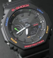 G-SHOCK GA2100 ホワイト/クリア カスタムレイボー塗装 - メルカリ
