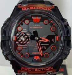 CASIO G-SHOCK スケルトン オレンジ文字盤 腕時計 - メルカリ