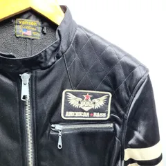 VANSON バンソン ボンディング ライダース ジャケット Lサイズ