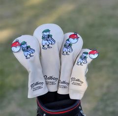 シーズン新製品3点セット】ひまわりMalbon Golfマルボンゴルフカバー