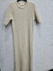 Saturday カシミア混 ゴージ 半袖 ONE PIECE 66 77