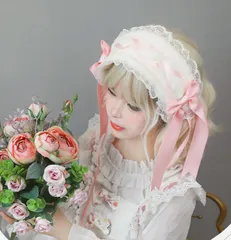 ヘアバンド・カチューシャ ロリータ   ヘアバンド 垂れ耳うさぎ ヘアピン リボン 可愛い ヘアアクセサリー 取り外し可能