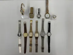 中古品、ジャンク品の腕時計まとめ売り 11本