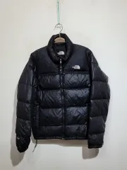 (L) THE NORTH FACE 700 ヌプシダウンジャケット アウター ブラック グースダウン ジャケット