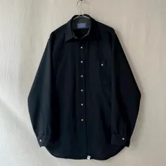 【ブラック】 70s PENDLETON ウール シャツ / M USA ビンテージ 60s T5-11042-9880