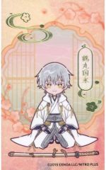刀剣乱舞 アニカフェ アニメイトカフェ 箔押しカード 鶴丸国永 - メルカリ