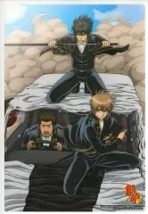 【中古】キャラカード(キャラクター) 近藤＆土方＆沖田 銀魂クリアコレクション B.I.G 2 ジャンボカードダスEX