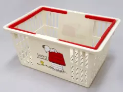 【中古】バッグ(キャラクター) 6.スヌーピー(犬小屋) プラバスケット 「サンリオ当りくじ PEANUTS(SNOOPY)当りくじ」