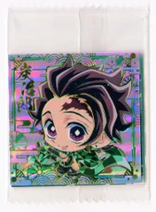 バンダイ ディフォルメシールウエハース 5弾/2586666 竈門 炭治郎＆禰豆子（極レア）2枚入り 28.29