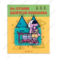 【中古】アクリルスタンド・アクリルパネル あさぎりゲン 水沢石鹸コラボ アクリルスタンド 「Dr.STONE」