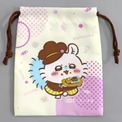 【中古】バッグ モモンガ 巾着 「ココス×ちいかわ なんか小さくてかわいいやつ ココスへようこそ! おいしいってしあわせ♪キャンペーン」 対象メニュー注文特典 第1弾