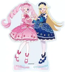 【中古】アクリルスタンド・アクリルパネル 19.青空ひまり＆星川みつき(バースデーver.) 描き下ろしイラスト アクリルスタンド 「ひみつのアイプリ」