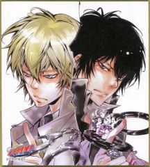 家庭教師ヒットマンREBORN! イラストボード 雲雀恭弥 アラウディ
