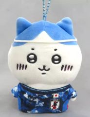 ちいかわ ハチワレ サッカー日本代表 マスコット ぬいぐるみ - メルカリ
