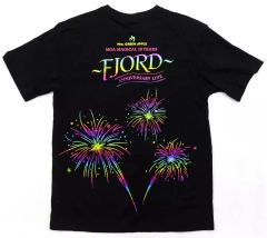 [중고] T셔츠 Mrs. GREEN APPLE 애니버서리 T셔츠 블랙 M사이즈 [MGA MAGICAL 10 YEARS ANNIVERSARY LIVE ~FJORD~]