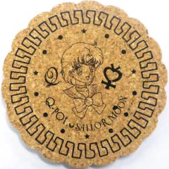 [Used] Coaster (Character) Sailor Mercury Coaster "Q-pot CAFE. x Pretty Guardian Sailor Moon" Special offer for ordering eligible menu items