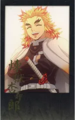 【中古】キャラカード 煉獄杏寿郎 箔押しチェキ風ブロマイド 「劇場版 鬼滅の刃 無限城編 第一章 猗窩座再来 DINING -第一期「炭治郎＆義勇vs猗窩座」-」 お楽しみくじ景品