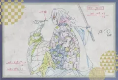 【中古】ポストカード [単品] 冨岡義勇＆胡蝶しのぶ ポストカード 「鬼滅の刃×ufotable DINING 第6期」 お楽しみくじ景品