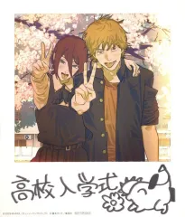 【中古】キャラカード デンジ＆レゼ 藤本タツキ先生描き下ろし インスタントフォト風カード 「劇場版 チェンソーマン レゼ篇」 入場者プレゼント第五弾