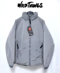 【定価5万5000円】新品 WILD THINGS HAPPY JACKET CROSS TYPE【M】【L】WT24443SN-EC GREY ワイルドシングス ハッピージャケット プリマロフト