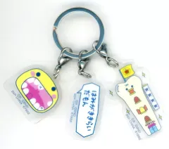 【中古】キーホルダー まるっち おみせっちの3連アクリルチャーム 「一番くじ たまごっちのプチプチおみせっち ～ドキドキ!パワーアップしたくじびきやさん!～」 G賞