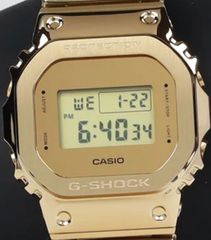 101）値下げ不可【極美品】G-SHOCK GMW-B5000 ゴールド - メルカリ