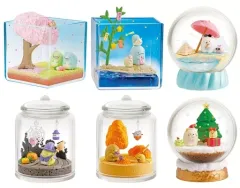 【中古】トレーディングフィギュア 全6種セット 「すみっコぐらし 春夏秋冬テラリウム」