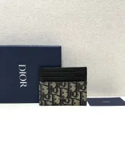(購入履歴あり) ディオール オブリーク ジャカード カードウォレット