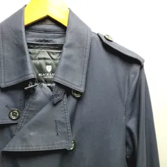 BLACK LABEL CRESTBRIDGE トレンチコート ネイビー サイズM