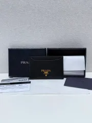 （新品）PRADA プラダ サフィアーノ カードウォレット 1MC208