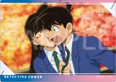 【中古】キャラカード 蘭＆新一 「名探偵コナン 場面写トレーディングクリアカード」