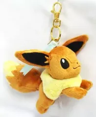 【中古】ぬいぐるみマスコット・ぬいぐるみバッジ イーブイ チャーム付きぬいぐるみマスコット 「ポケットモンスター」 ポケモンセンター限定
