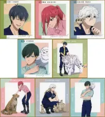 【中古】紙製品 全8種セット 「ブルーロック×東武動物公園 描き下ろしイラスト 飼育係ver. トレーディングミニ色紙」