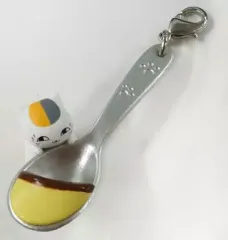【中古】キーホルダー・マスコット(キャラクター) ニャンコ先生(横目) ワンスクープミニフィギュア～スイーツは別腹～ 「夏目友人帳」